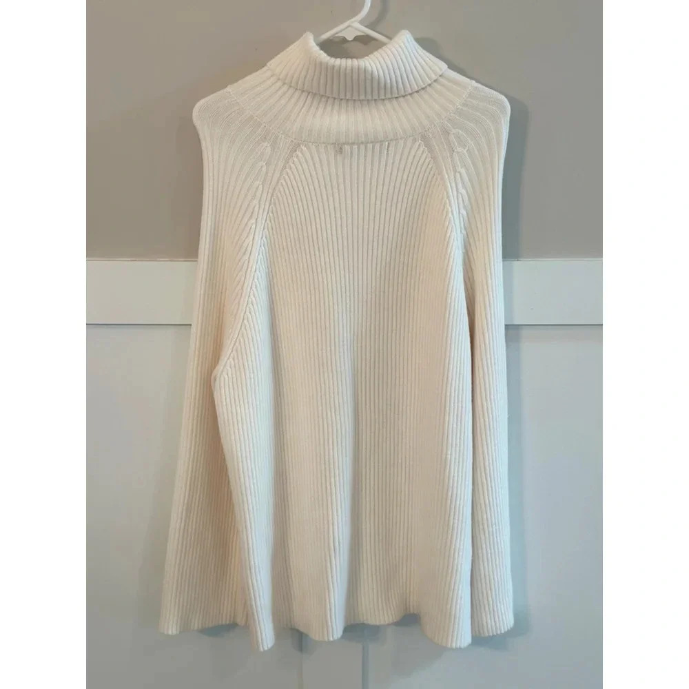 Women's Zesica White Sweater S - Picture 7 of 9
